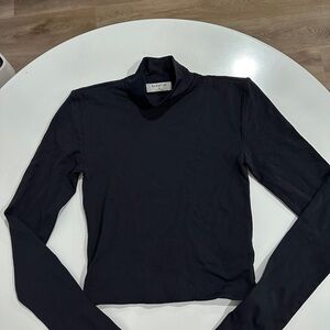 Babaton Contour Mockneck Long Sleeve - Womens XS (Black)
